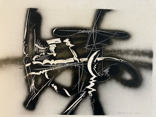 Dipinto michel batlle astratto - dipinto,