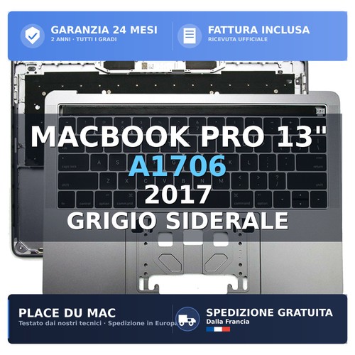 Scocca superiore con tastiera