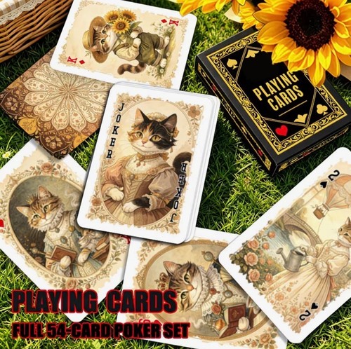 Carte gioco gatti - da,
