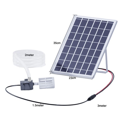 Pompa solare 12v 9v10w con - 12v,