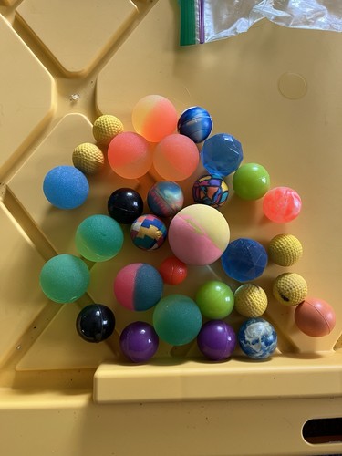 Lotto palline rimbalzanti