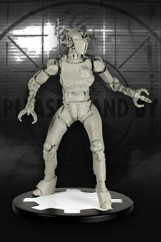 Statua fallout assaultron - assaultron, 8"