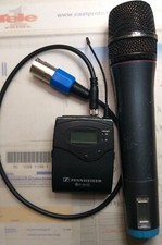 Sistema radio microfono Senneheiser SKM100 Ric/Tras Palmare usato