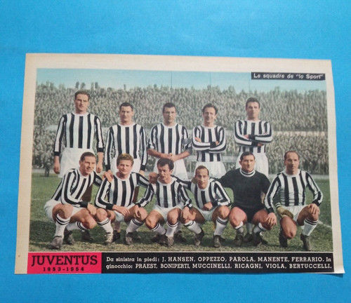 Squadra calcio 1953 juventus - squadra,