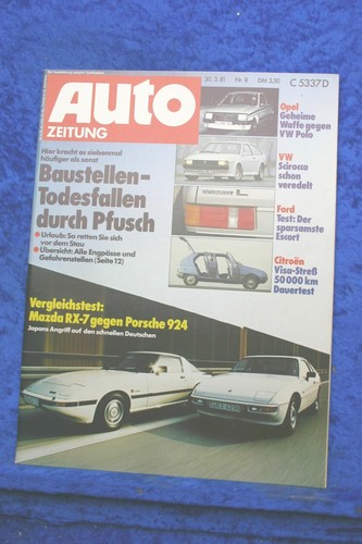 Giornale auto mazda - auto, rx7