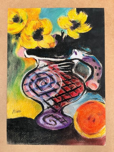 Pablo picasso disegno carta - disegno,
