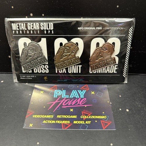 Set spille metal gear - metal, solid
