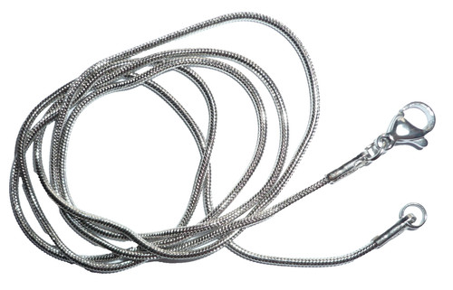 Collana serpente acciaio - in,