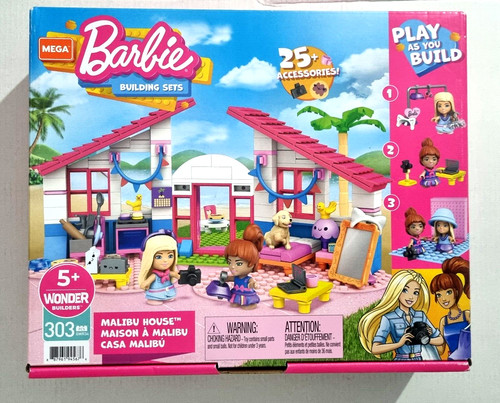 Mega barbie set costruzioni - mega,