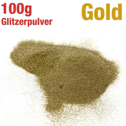 100g glitzerpulver glitter oro - glitter,