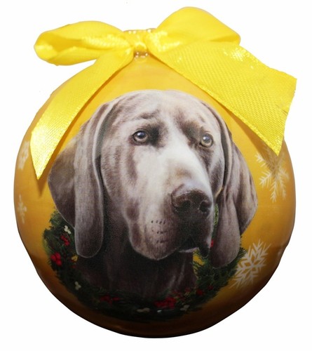 Weimaraner ornament - weimaraner,