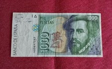 Spagna BANCONOTA 1.000 Pesetas 1992(1996) - pick#163 - Circolata 
