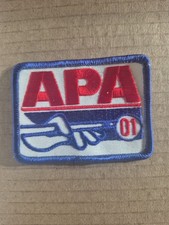 Patch APA Pool League 2001