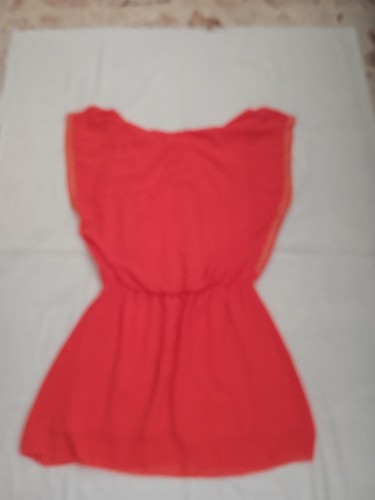 Vestito estivo corallo con