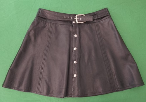 Mini gonna nappa pelle - in, di