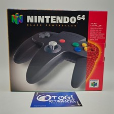 NINTENDO 64 BLACK CONTROLLER