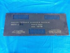 RICAMBIO Radio d'epoca ALLOCCHIO BACCHINI 1079 Schienale FONDELLO PANNELLO RETRO