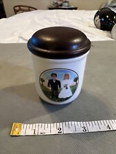 Villeroy Boch NAIF WEDDING 3 1/2" barattolo spezie con coperchio ottime condizioni vintage