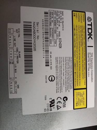 Tdk aid 420n dvd - tdk, aid-420n