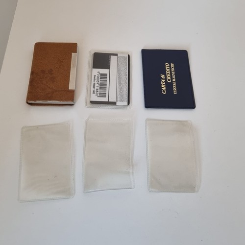 Set porta carte - e, badge