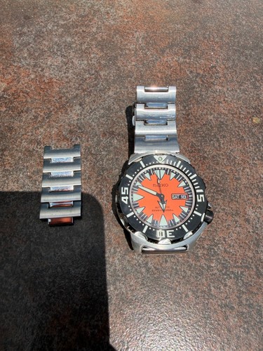 Seiko orange monster - orange,
