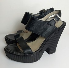 Max mara sandalo scarpa pelle - mara,