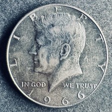 1/2 dollaro 1966 USA "Kennedy
