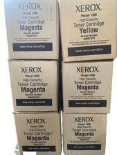 6 pezzi toner originale Xerox