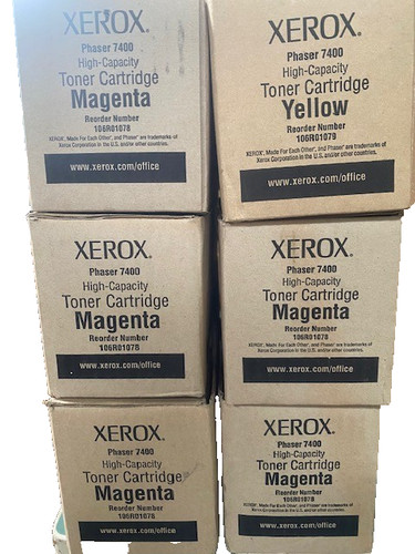 Pezzi toner originale xerox - 6,