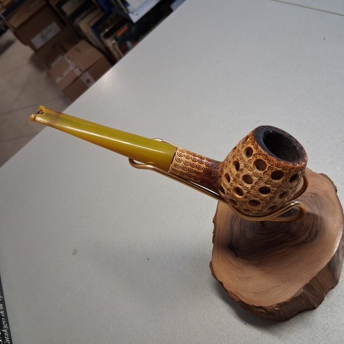 Pipa schiuma dritta fumata - pipa,