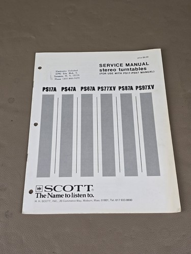 Scott giradischi stereo - giradischi,