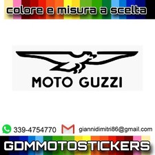 Adesivo PRESPAZIATO replica Moto Guzzi