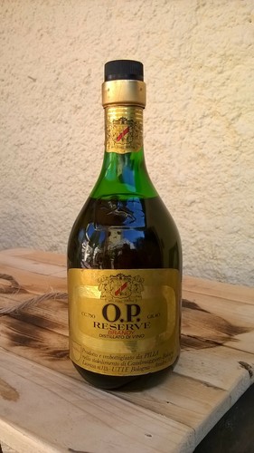 Reserve brandy 0 75 oro - o.p.,