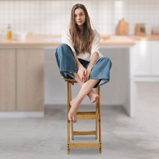 Sgabello in bambù pieghevole