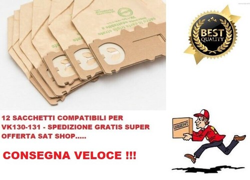 Sacchetti folletto vk130 - sacchetti, vk131