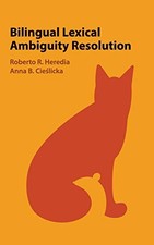 Bilingual lexical ambiguity - bilingual,