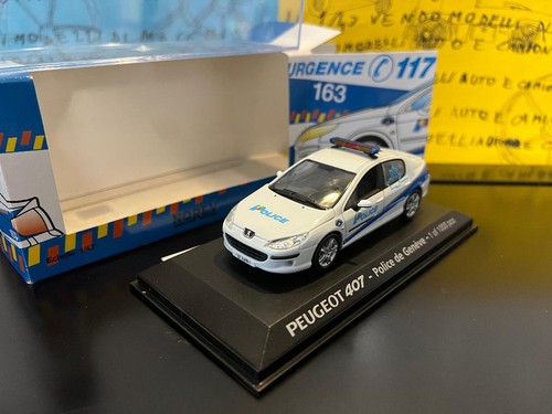 Norev peugeot 407 police - peugeot,