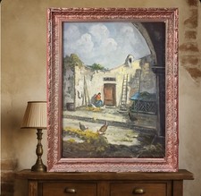 quadro dipinto a olio su tela