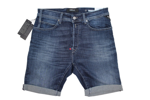 Replay jeans uomo short - short, ma981b