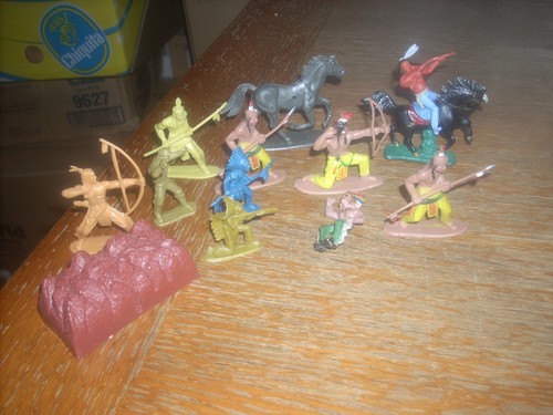 Lotto soldatini plastica - lotto,