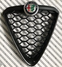 Scudo Griglia Anteriore Brunita Nera Alfa Mito 2016 Restyling Originale