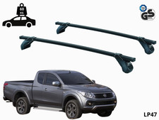 BARRE PORTATUTTO PORTAPACCHI TETTO PER FIAT FULLBACK DA 2016- CABINA ESTESA