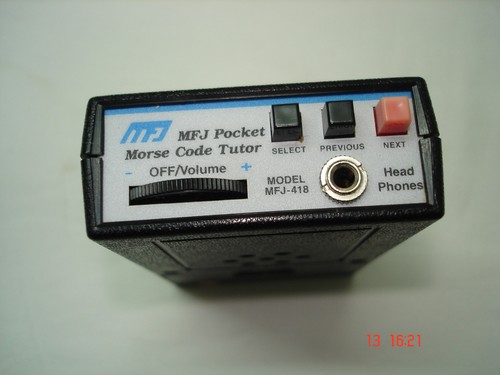 Tutor mfj pocket - tutor, morse.