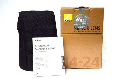 Obiettivo nikkor afs 24mm - obiettivo,