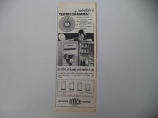 advertising Pubblicità 1961 FRIGORIFERO STICE