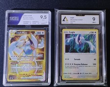 LOT 2 CARTES POKEMON LUGIA