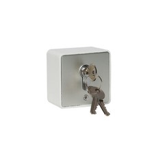Selettore a chiave apricancello in metallo antivandalo Indem Keyswitch 2 micro