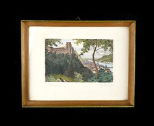 Antica acquaforte originale B