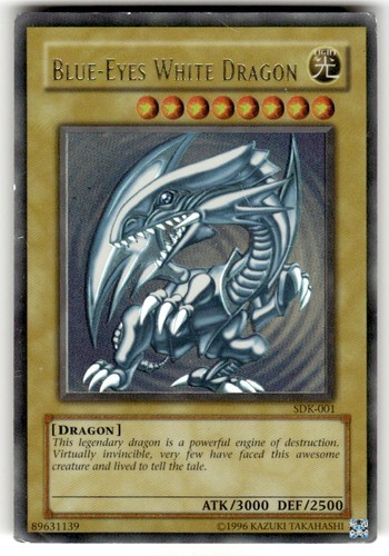 Blue eyes white dragon - white, sdk-001
