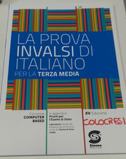 la prova invalsi di italiano - per la terza media - simone - 9788891439628